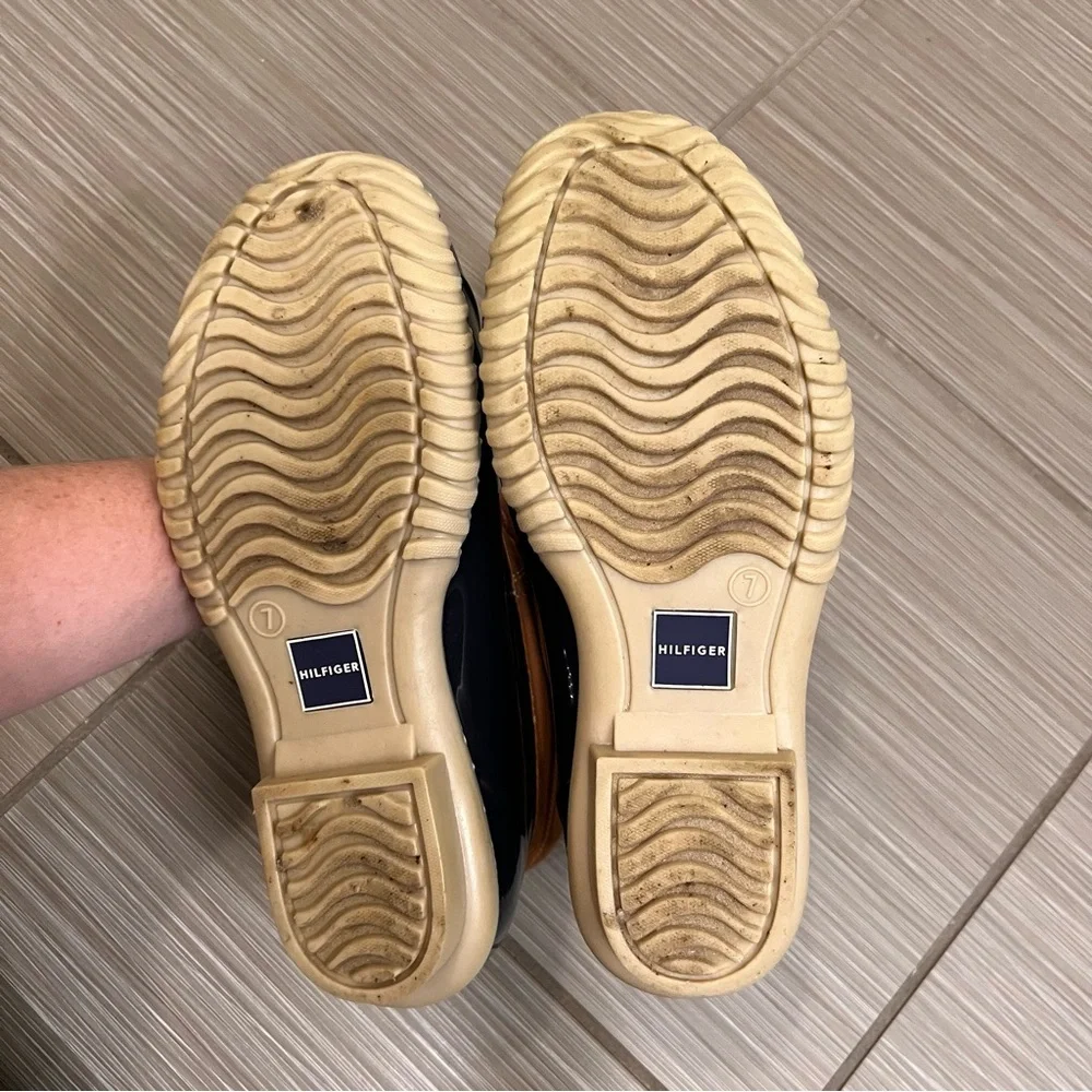 Tommy Hilfiger Duck Boots rain waterproof outdoor classic